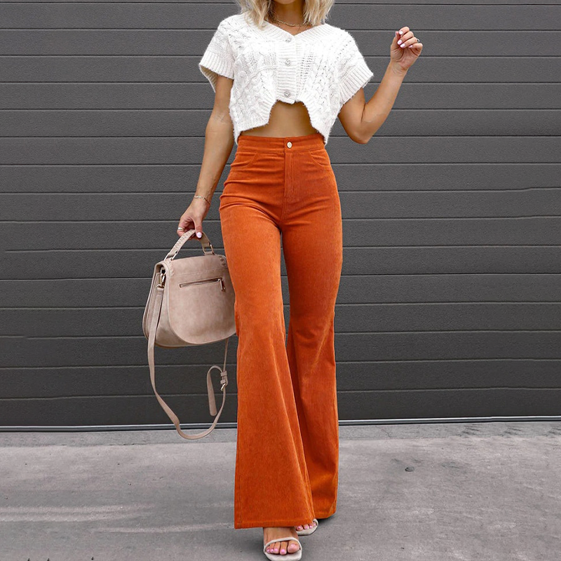 Sabi Broek | Trendy Flared Broek