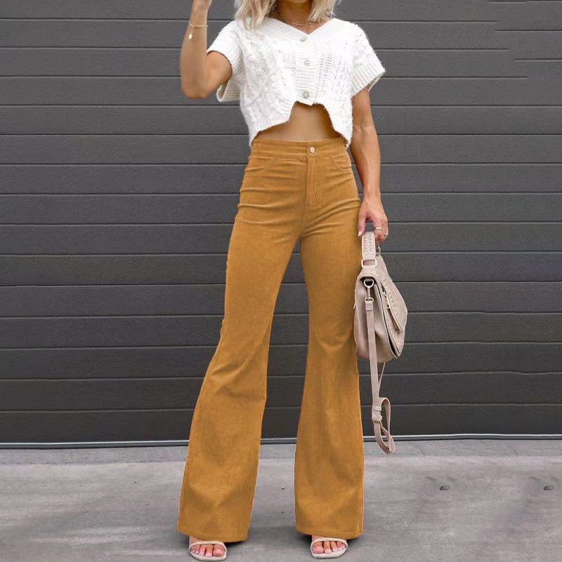 Sabi Broek | Trendy Flared Broek