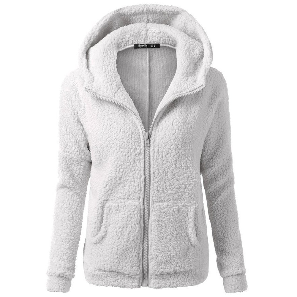 Reineke Hoodie | Gezellige Sherpa Fleece Hoodie met Rits
