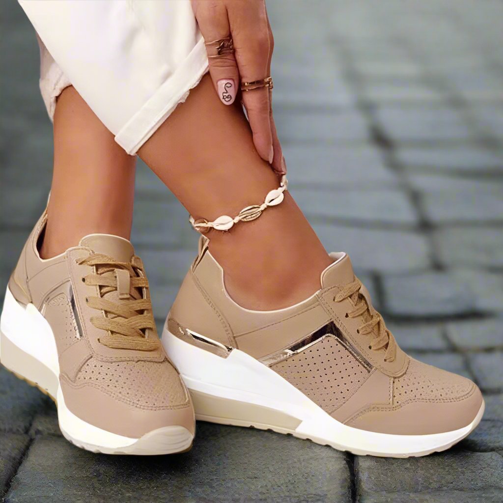 Fidelia Sneakers | Orthopedische Zool Sneakers - Carla Moda