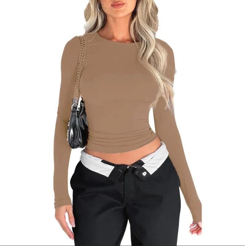 Goldie Top | Lange Mouw Casual Stijl - Carla Moda
