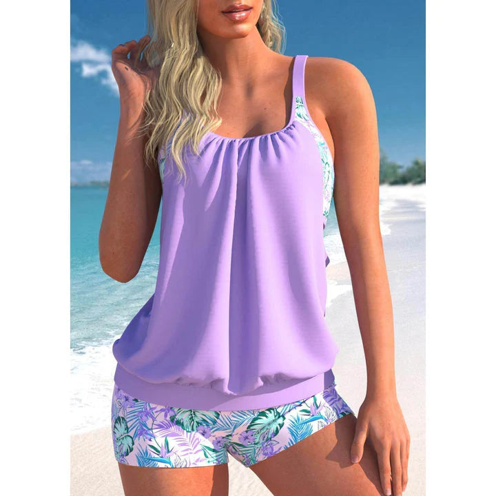Namita Zwemkleding | Vrouwen Tweedelig Tankini Zwempak