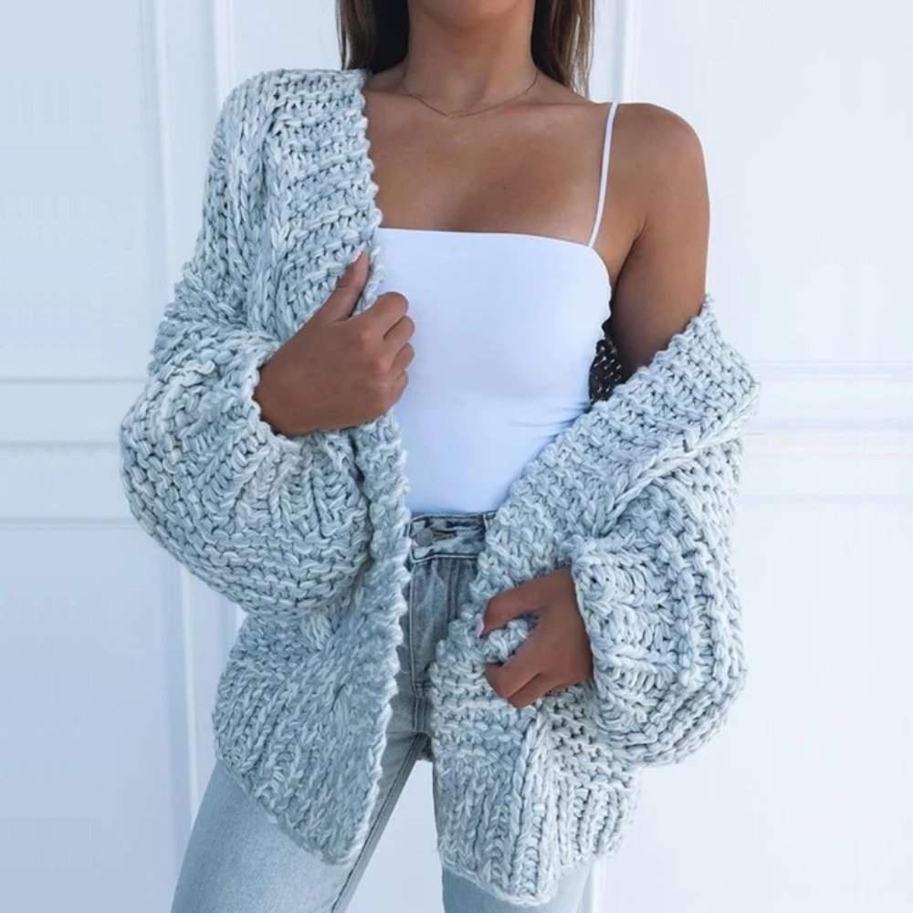 Claudia Cardigan | Dames Chunky Knit Winter Cardigan