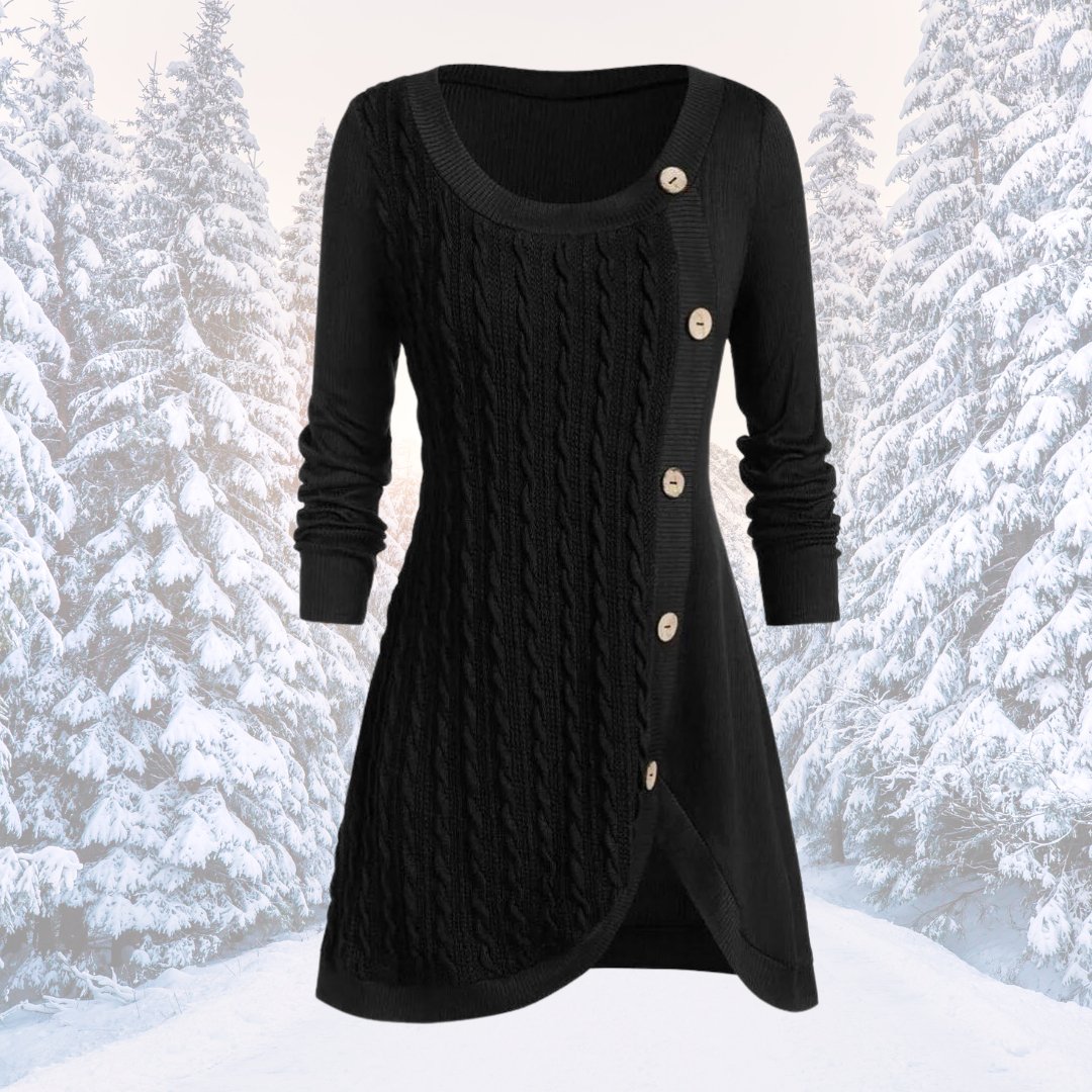 Paolina Jurk | Casual Gebreide Trui Jurk