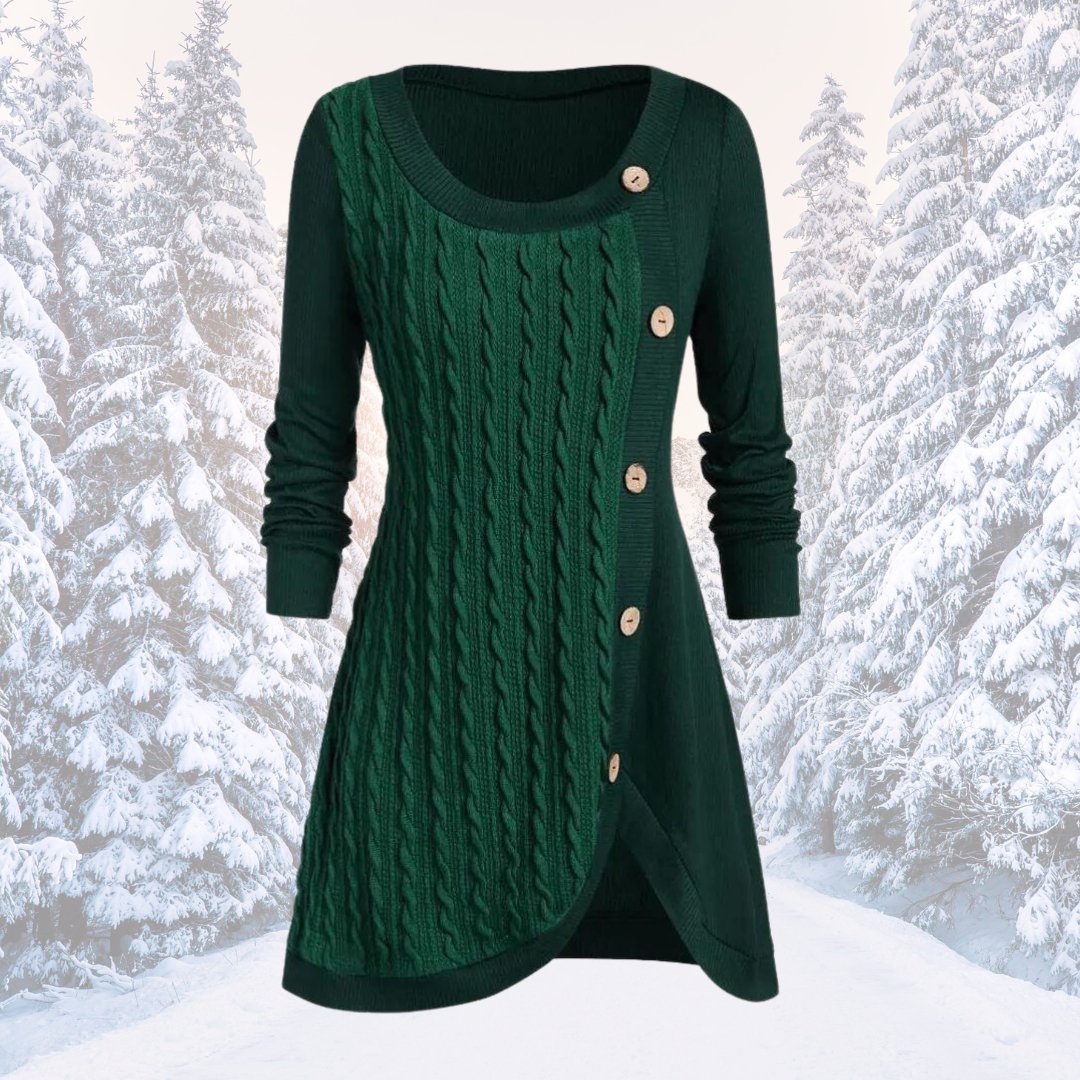 Paolina Jurk | Casual Gebreide Trui Jurk