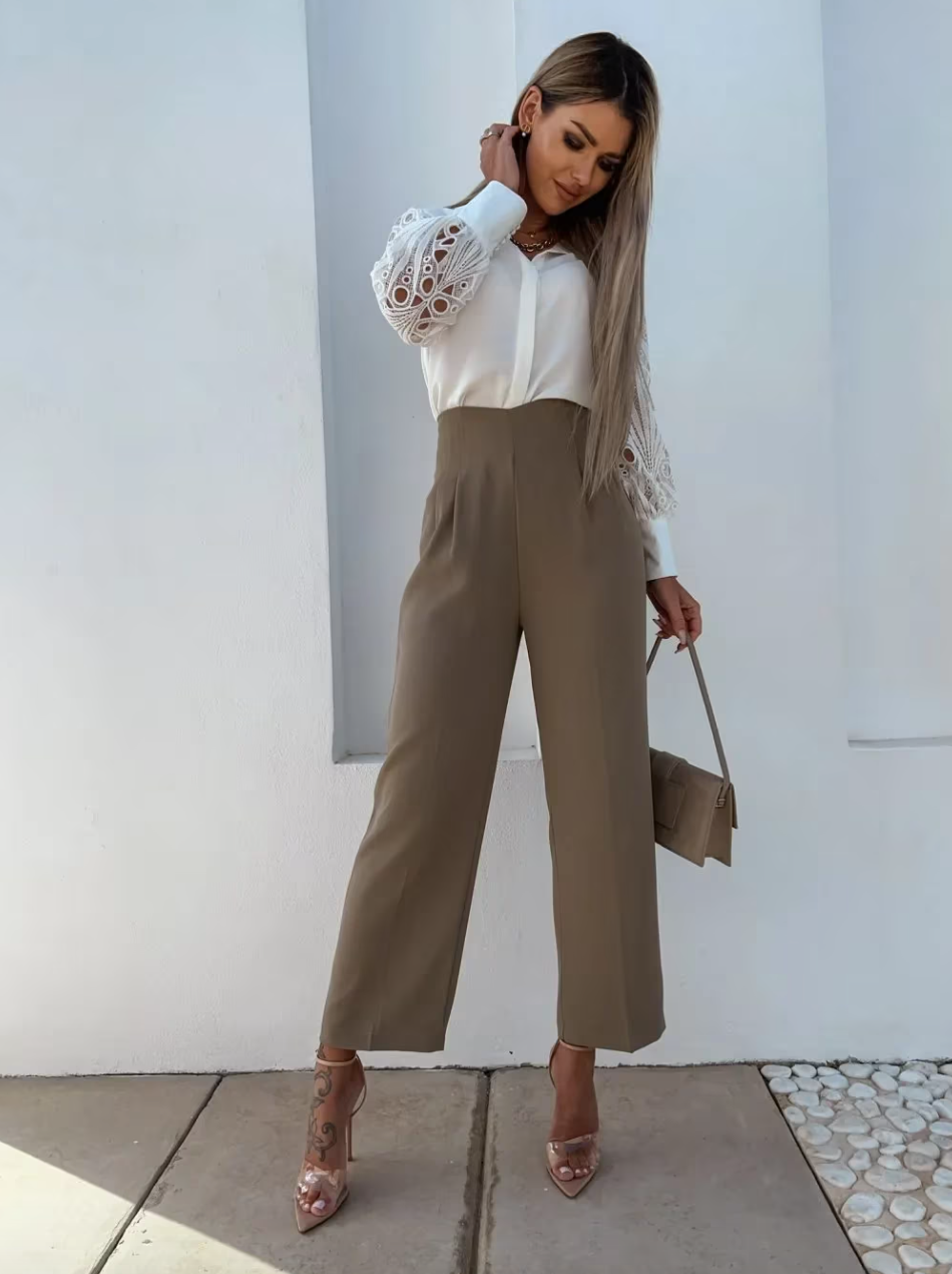 Florena Bloes | Lange Mouw Kanten Bloes