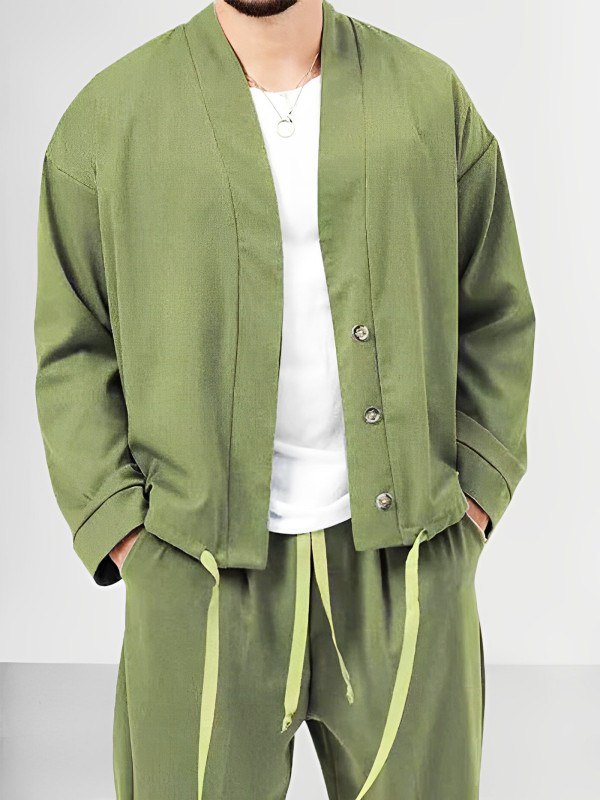 Charleston Set | 2-delige vrijetijdsjas en broek set