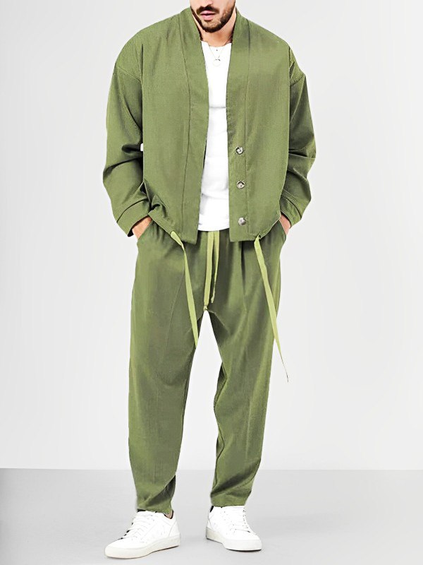 Charleston Set | 2-delige vrijetijdsjas en broek set