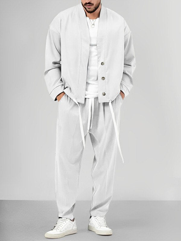 Charleston Set | 2-delige vrijetijdsjas en broek set