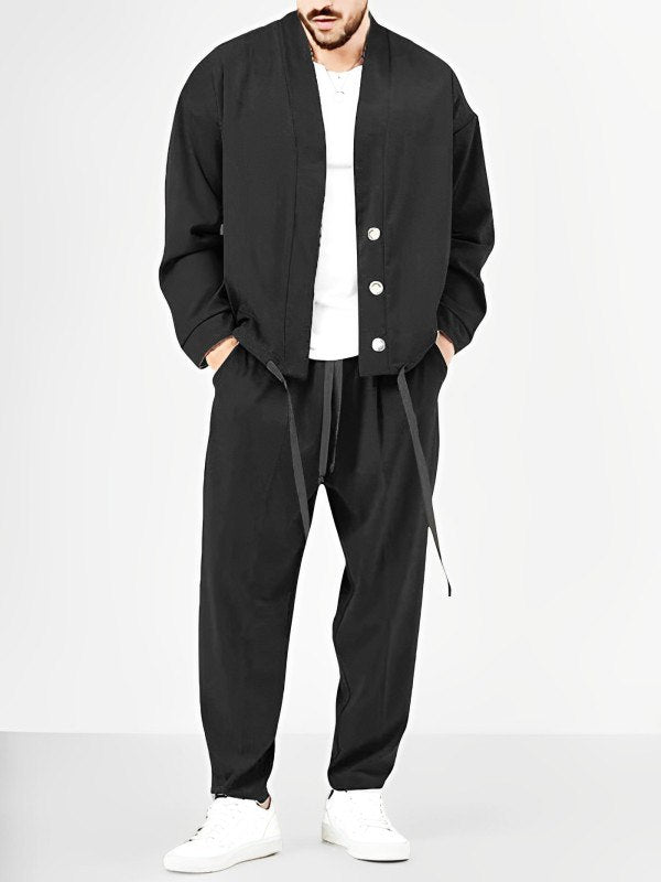 Charleston Set | 2-delige vrijetijdsjas en broek set