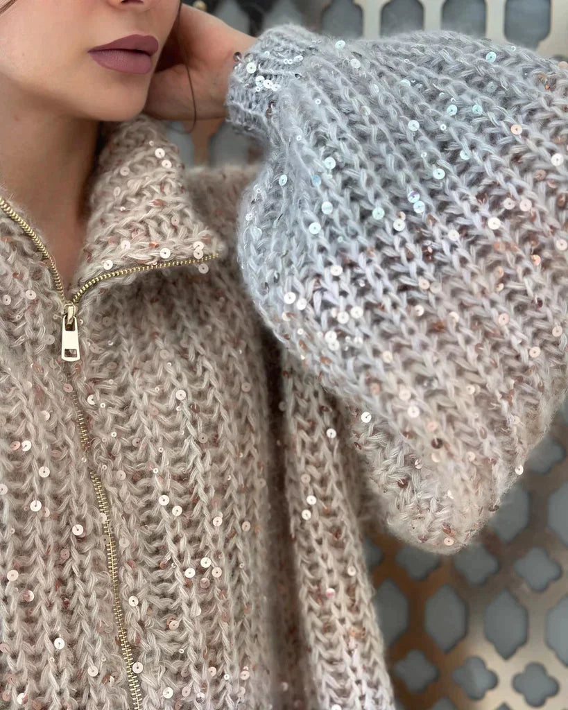 Queency Trui | Oversized Gebreid Vest