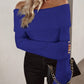 Catalina Jumper | Dames Herfst Off-Shoulder Gebreide Trui