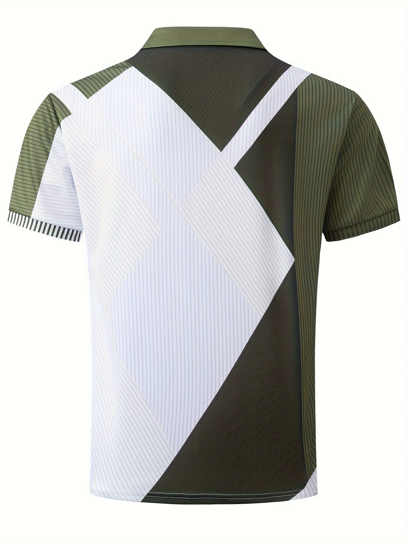 Aris Shirt | Regular Fit Kleurblok Golfshirt
