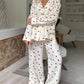 Mercy Pajama's | Lange Mouw Hart Print Pajama Set