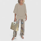 Dames Elegante Tweedelige Set