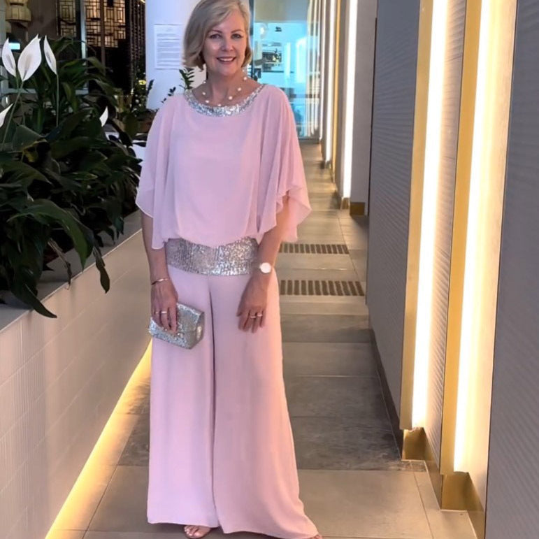 Dames Elegante Twee Delige Set Verfijnd