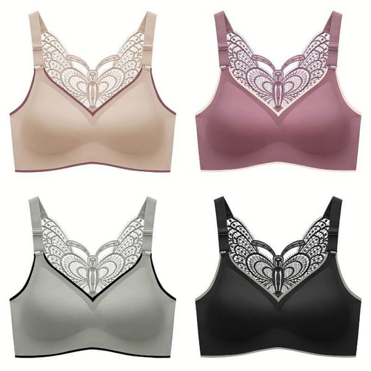 Becka Beha | 4-pak Naadloze Latex Beha