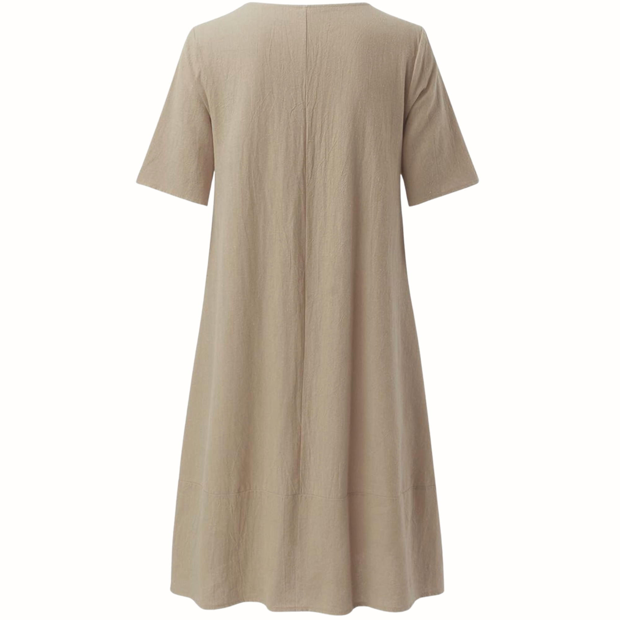 Dames Midi Jurk Relaxed Fit