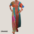 Dames Midi Jurk Paisley Patroon