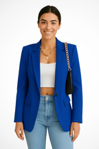 Dames Elegante Blazer Tijdloze Stijl