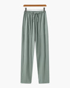 Men's Linen Trousers Lightweight Relaxed Fit