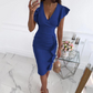 Beryl | Elegante V-hals Jurk