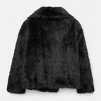 Ladies' Bordeaux Winter Coat Classic Style