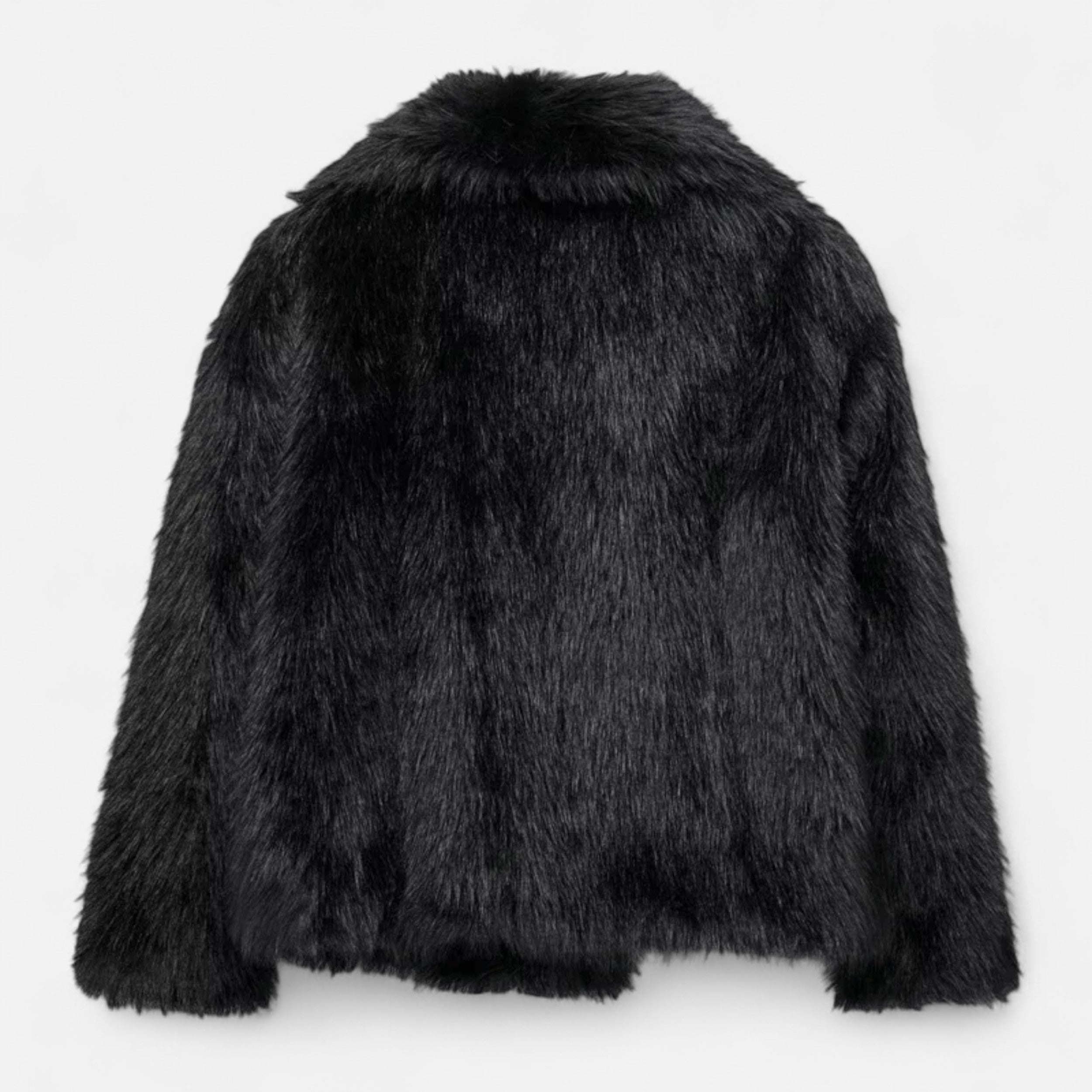 Dames Bordeaux Winterjas Klassieke Stijl