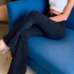Yissel Jeans | Hoge Taille Denim Uitlopende Jeans