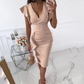 Beryl | Elegante V-hals Jurk