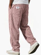 Heren Casual Corduroy Broek Montarello