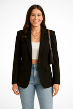 Dames Elegante Blazer Tijdloze Stijl
