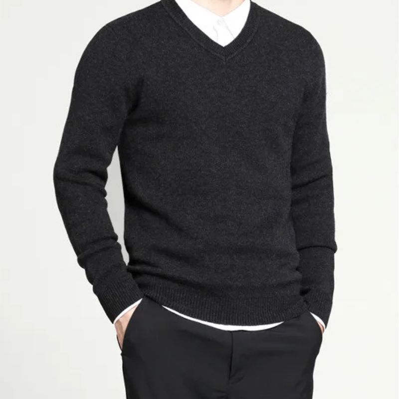 Bouwman Trui | Casual V-Hals Trui