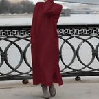 Dames Comfortabele Winter Maxi Jurk