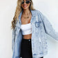 Clarissa Jacket | Dames Winter Denim Jas