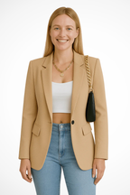 Dames Elegante Blazer Tijdloze Stijl