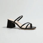 Dames Minimalistische Blokhak Sandalen