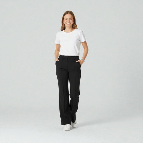 Dames Aansluitende Wijde Broek Montarello SculptFit