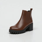 Dames Chelsea Boots met Dikke Zool