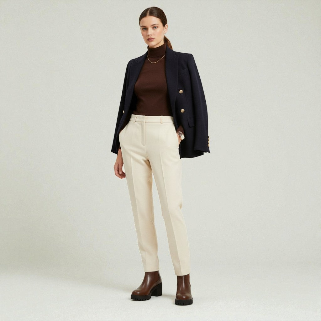 Dames Chelsea Boots met Dikke Zool