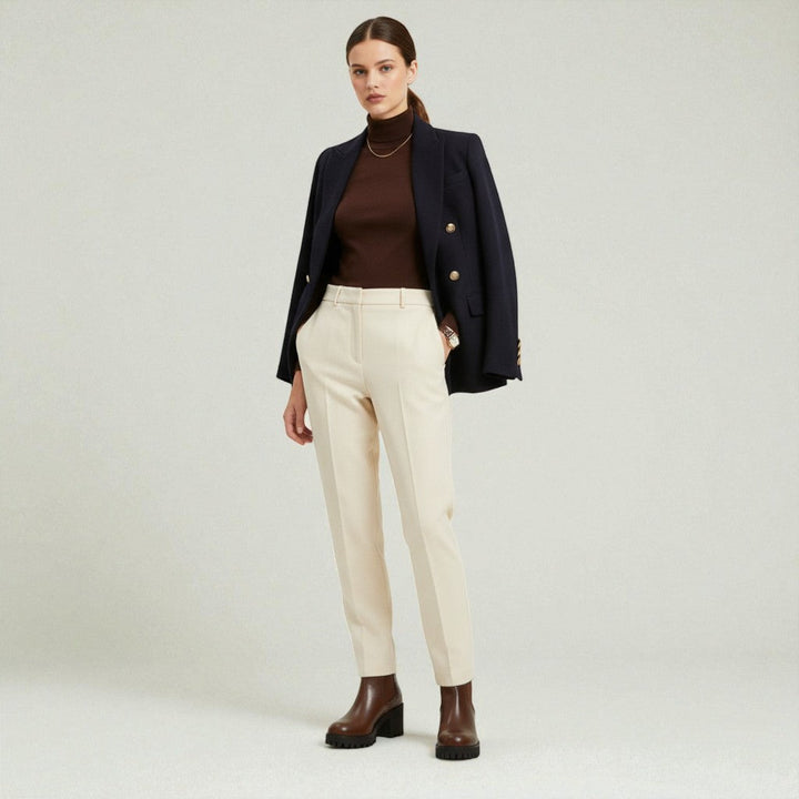 Dames Chelsea Boots met Dikke Zool