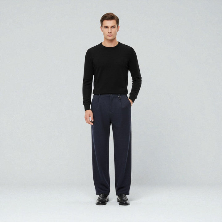 Heren Relaxed Smart Fit Broek Montarello