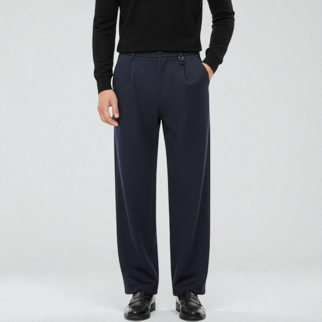Heren Relaxed Smart Fit Broek Montarello