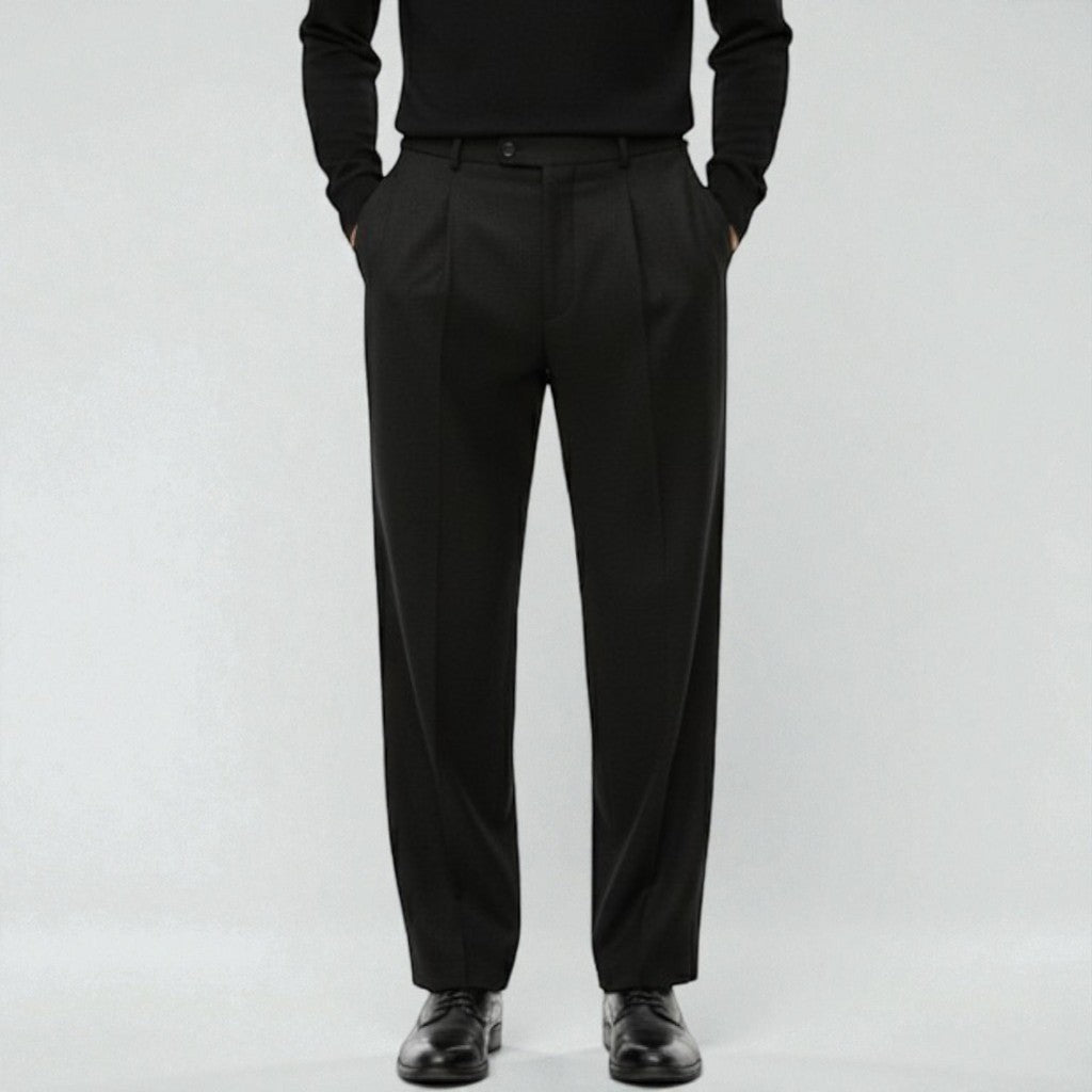 Heren Relaxed Smart Fit Broek Montarello