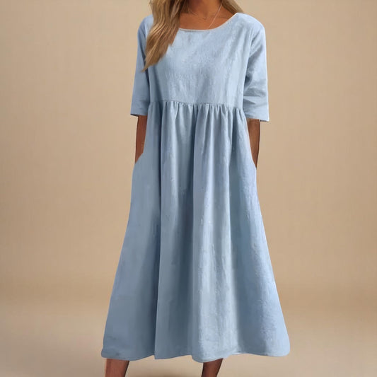 Women's Flattering Midi Dress