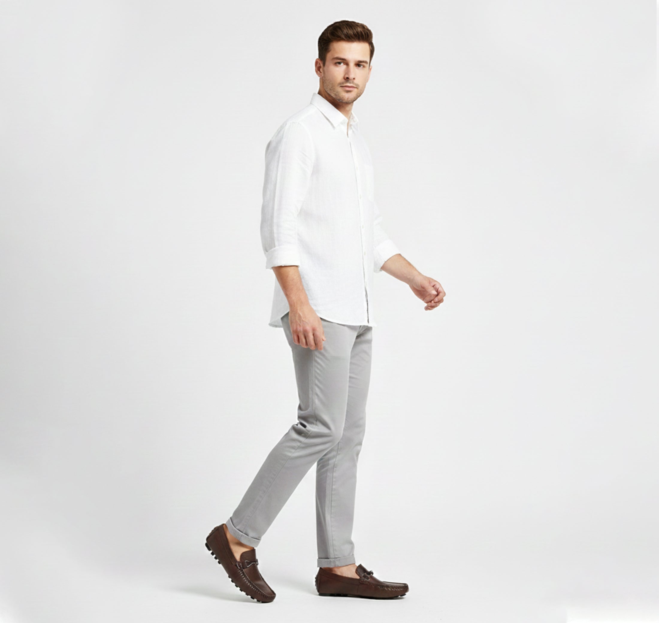 Heren Lage Instappers Ademend Comfort