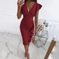 Beryl | Elegante V-hals Jurk