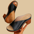 Dames Orthopedische Sandalen met Dikke Hak