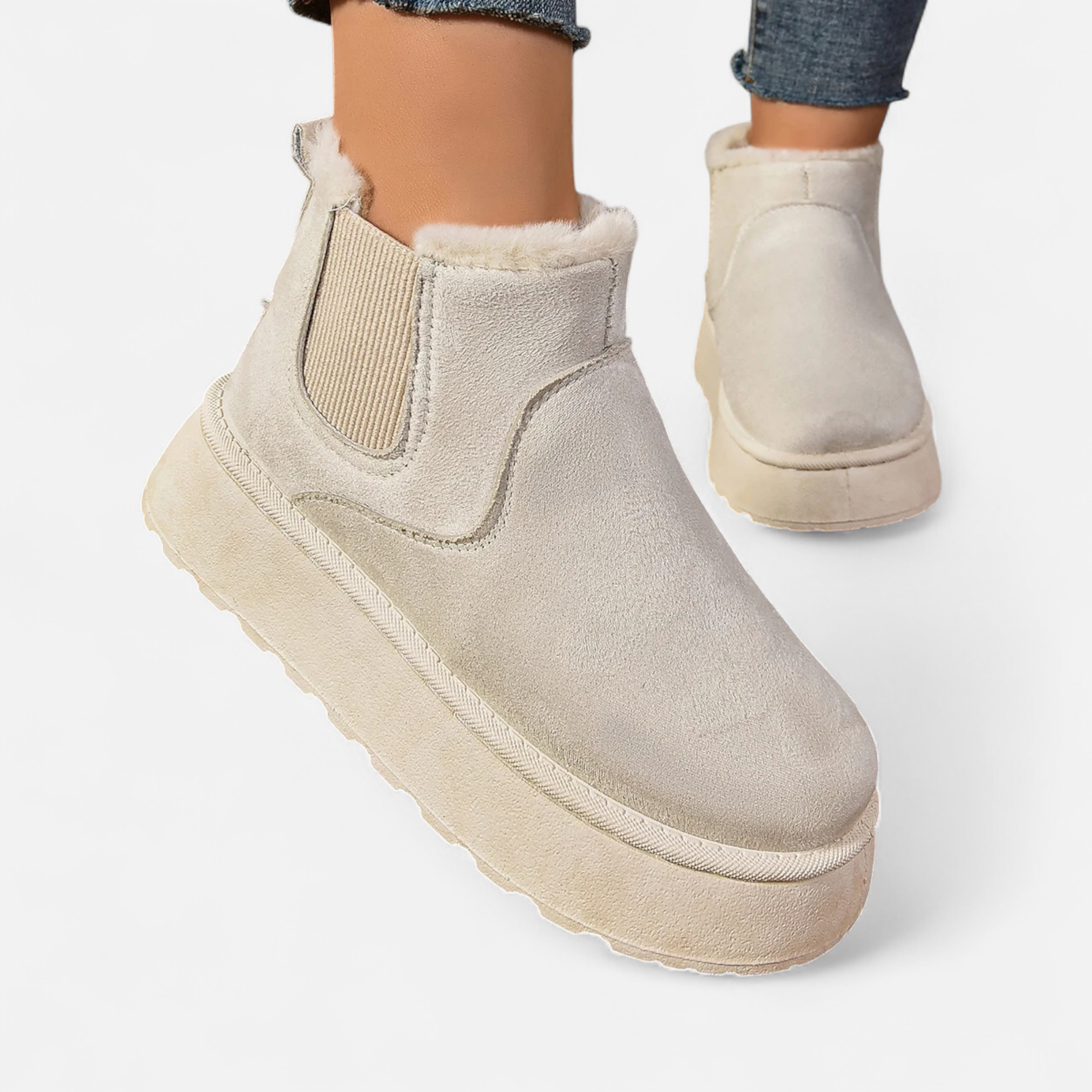 Women's Warm Winter Boots with Soft Lining