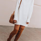 Walja Jurk | Casual Sweaterjurk met Hoge Hals